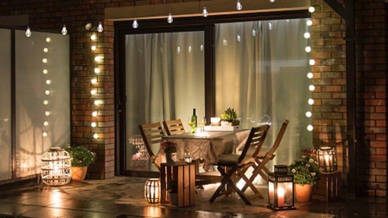 amueblar una terraza