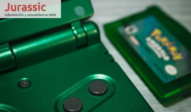 a close up of a green game controller