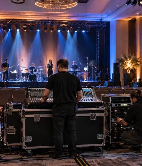control sonido